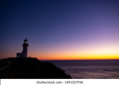 Byron Bay Light House At Sunrise