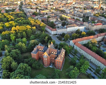 Bytom City Aerial View. Upper Silesia Region In Poland.