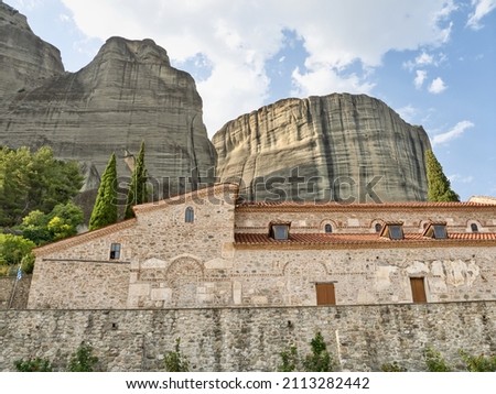The byzantine church of the Assumption of Virgin Mary in kalabaka, Meteora