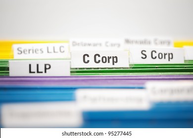 C Corporation, S Corp And LLP Business Entities On File