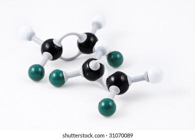 C2H2Cl2-Molecule structure