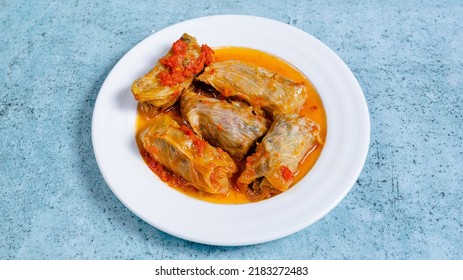 Cabbage Dolma - Stuffed Cabbage Leaves