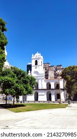 Cabildo building facade on Plaza de Mayo in Buenos Aires, Argentina