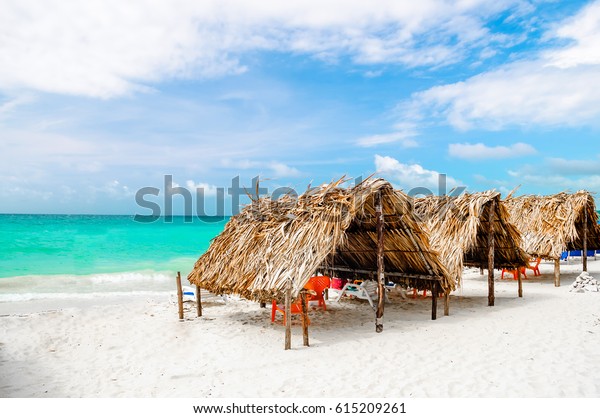 Cabin Beach By Baru Colombia Next Stock Photo Edit Now 615209261