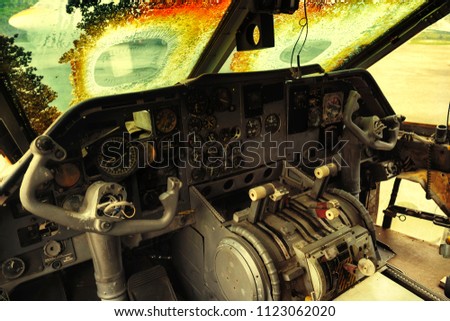 Poster: Cabin of damaged old