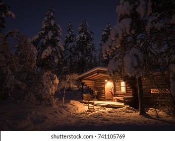 Log Cabin Snow Images Stock Photos Vectors Shutterstock