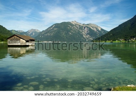 Similar – Image, Stock Photo Cottage at the lake