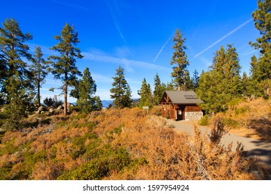 Cabin In Outdoor Park In Lake Tahoe