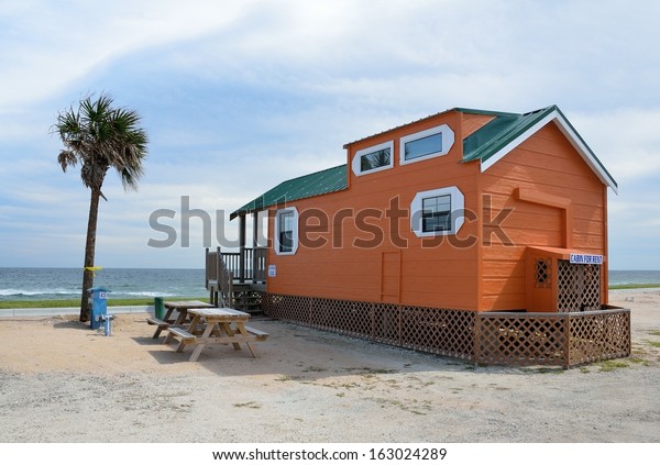 Cabin Rent On Beach East Coast Stock Photo Edit Now 163024289