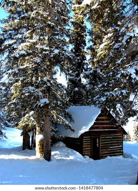 Cabin White Mountains White Mountains Rocky Stock Photo Edit Now