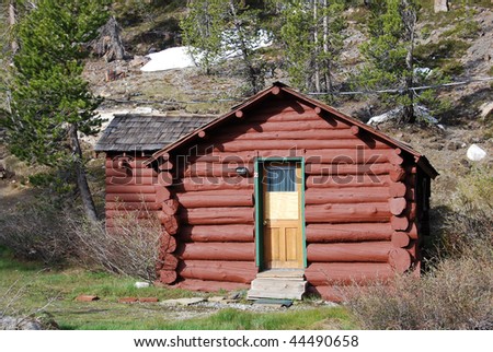 Cabin Yosemite National Park California Stock Photo Edit Now