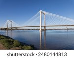 Cable Bridge also known as Ed Hendler Bridge or Intercity Bridge Kennewick Washington