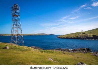 Cable Car To Dursey Island At The End Of Beara Peninsula, Ireland