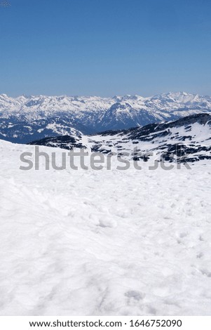 Similar – Image, Stock Photo Landscape in the Salzkammergut