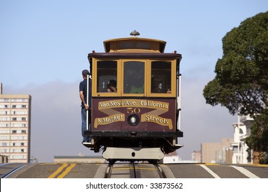 Cable Car over hill