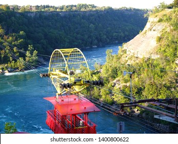 Cable car in Whirlpool gorge, Niagara Falls, Canada
