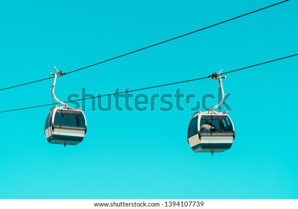 Cable Cars In Lisbon,\
Portugal