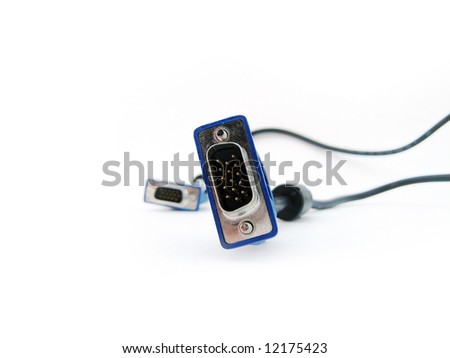 Cable isolated on white