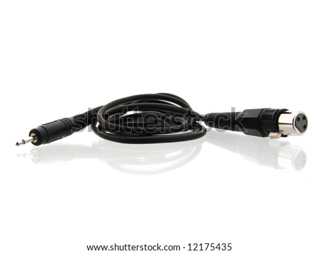 Cable isolated on white