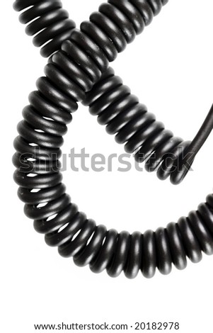 cable on white