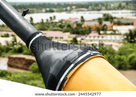 Cable stayed bridge - components - details - cable anchor 