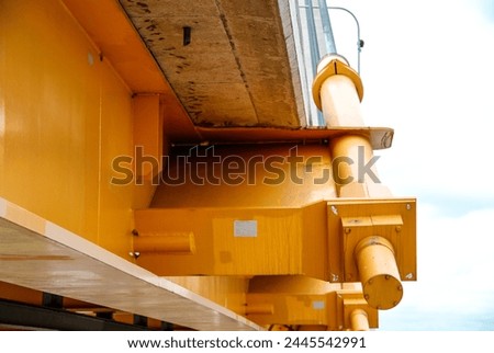 Cable stayed bridge - components - details - cable anchor 