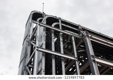 Cable tray and Cable ladder on Pipe Rack