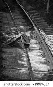 Cables Of The Funicular Railway In Bilbao, Spain June 2017