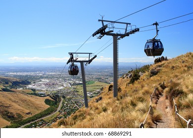 Cableway In Christchurch, New Zealand