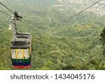 Cableway in Puerto Plata, Dominican Republic.