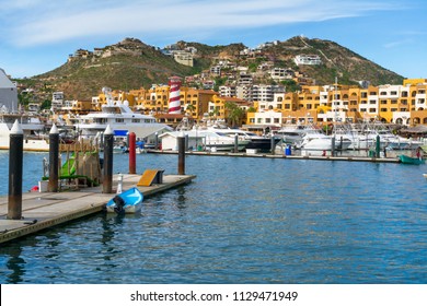 Cabo San Lucas Mexico, Sea And Mountains.