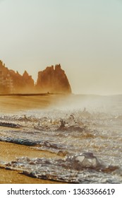 Cabo San Lucas Sunrise Waves On The Beach