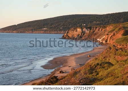 Cabot Cliffs Golf course sunset Cape Breton  Nova Scotia Cabot Trail 