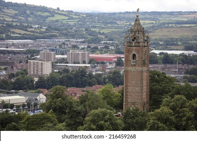 Cabot Tower In Bristol, England.