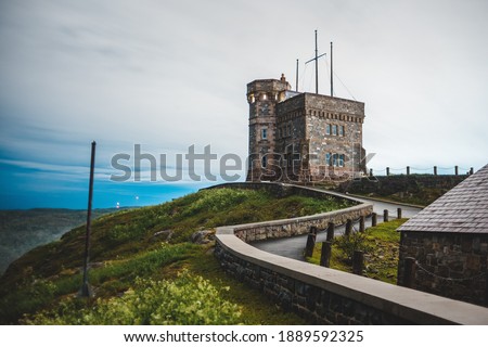 The cabot tower castle on signal hill, St. John's. Newfoundland