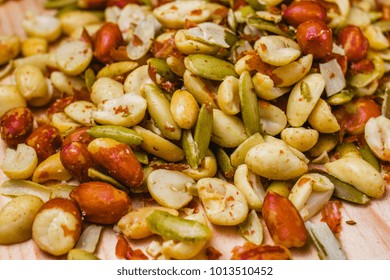 Cacahuates Pepitas O Pipas Mexican Snack Stock Photo 1013510452 ...