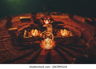 Cacao ceremony space, heart opening medicine. - Shutterstock ID 2067894134