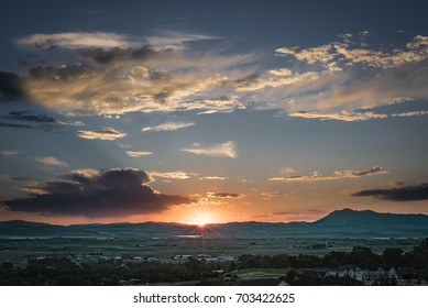 Cache Valley Sunset
