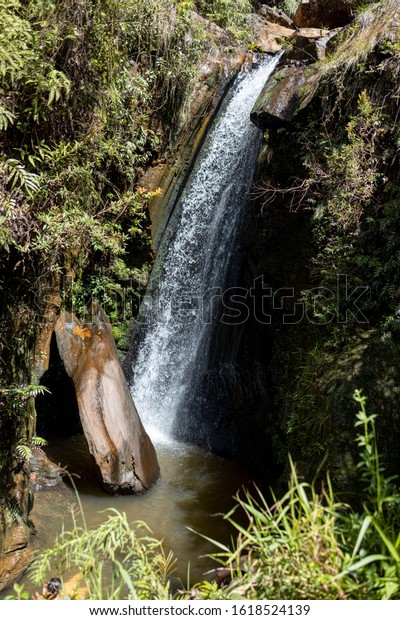 Cachoeira Dos Pelados Waterfall Naked Andorinhas Shutterstock