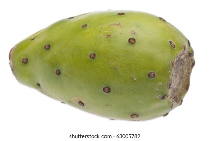 Cactaceous Fig Prickly Pear Fruit Found on a Cactus.