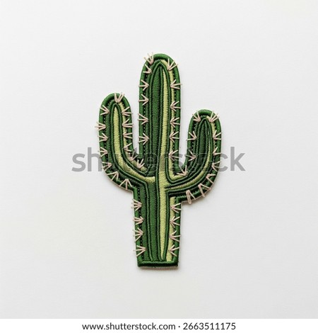 Cactus Patch on a white background