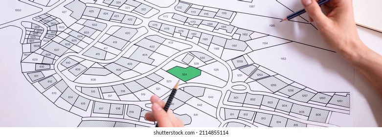 Cadastre Land Development Map And Developer Plot