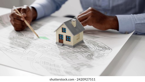 Cadastre Land Development Map And Developer Plot