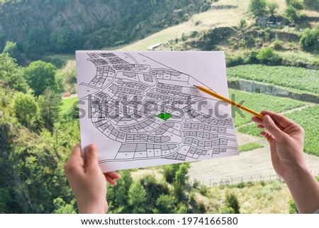 Cadastre Land Development Map And Developer Plot
