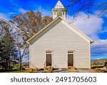 Cades Cove Methodist Church is pictured at Great Smoky Mountains National Park, Nov. 2, 2017, in Townsend, Tennessee. The church, one of three in Cades Cove, was built in 1902. 