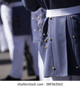 Cadet In Military Dress Uniform