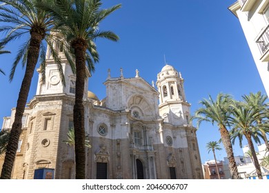 Cadiz, Spain - September 4 2021: Cadiz Cathedral (Catedral De Cádiz)