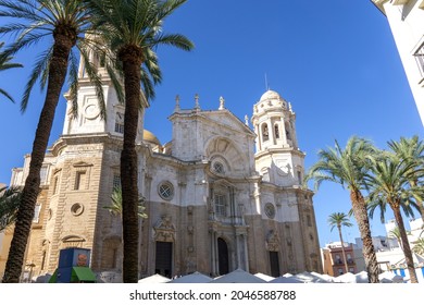 Cadiz, Spain - September 4 2021: Cadiz Cathedral (Catedral De Cádiz)