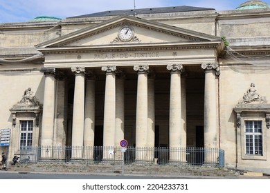 Caen, France - 08 17 2022 : The Courthouse, Exterior View, City Of Caen, Department Of Calvados, France