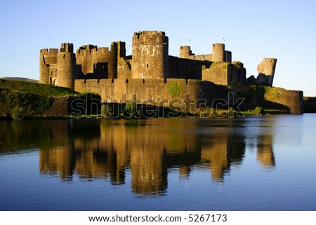 Caerphilly castle,